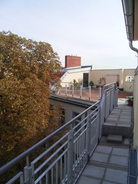 Laubengang ung Dachgarten