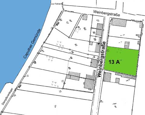 Flurkarte von Caputh