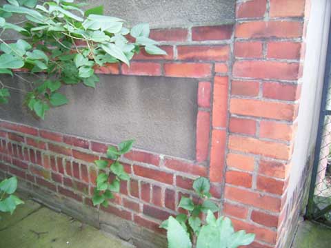 Projekt "West 1" Haussockel